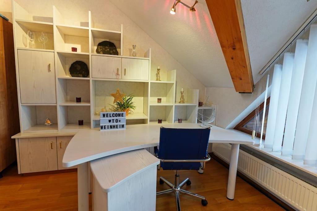 Grosse, Helle Wohnung Fuer Bis Zu 6 Personen Вайнхайм Экстерьер фото